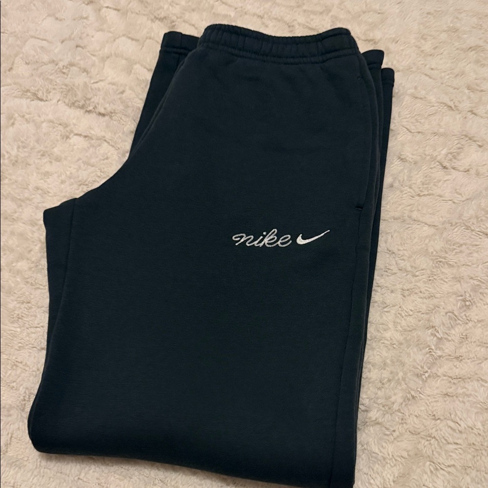 Nike Dark Sweatpants with Logo
